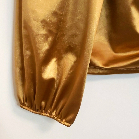 Papermoon gold crop top - Picture 4 of 9